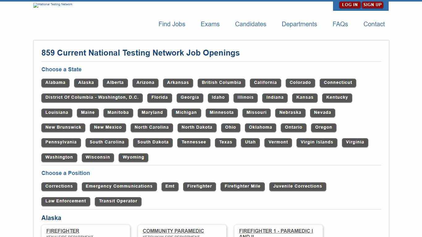 Currently Open Public Safety Positions Firefighter Jobs Police Officer Jobs National Testing Network